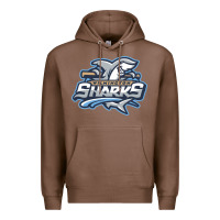 Chestnut wilmington sharks Premium Hoodie - linhVisuals