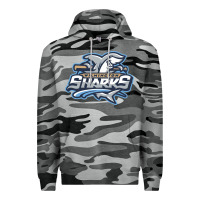 Slate Camo wilmington sharks Premium Hoodie - linhVisuals
