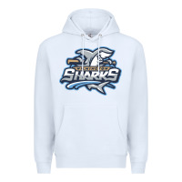 White wilmington sharks Premium Hoodie - linhVisuals