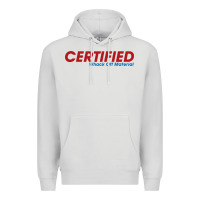 Dove Grey whack  off Premium Hoodie - linhVisuals