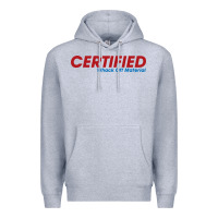 Heather Grey whack  off Premium Hoodie - linhVisuals