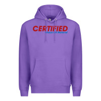 Purple whack  off Premium Hoodie - linhVisuals