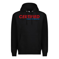 Black whack  off Premium Hoodie - linhVisuals