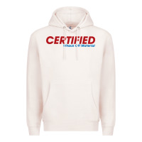 Pale Pink whack  off Premium Hoodie - linhVisuals