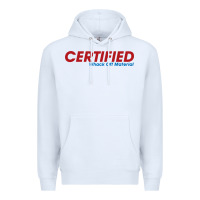 White whack  off Premium Hoodie - linhVisuals