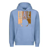 Colony Blue black history month bae black and educated melanin women t shirt Premium Hoodie - linhVisuals