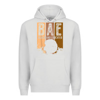 Dove Grey black history month bae black and educated melanin women t shirt Premium Hoodie - linhVisuals