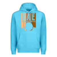 Ocean Blue black history month bae black and educated melanin women t shirt Premium Hoodie - linhVisuals