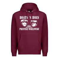 Burgundy boats n hoes funny meme t shirt Premium Hoodie - linhVisuals