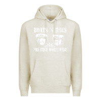 Oatmeal Heather boats n hoes funny meme t shirt Premium Hoodie - linhVisuals