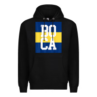 Black boca juniors la boca t shirt Premium Hoodie - linhVisuals