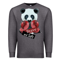 Charcoal Heather The winner, Brave And Soft Premium Sweatshirt - Bettercallsaul