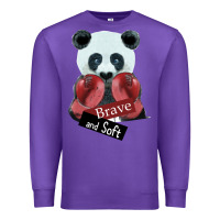 Purple The winner, Brave And Soft Premium Sweatshirt - Bettercallsaul