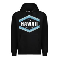 Black hawaii the aloha state   aloha hawaiian from the islands!! t shirt Premium Hoodie - linhVisuals