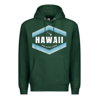 Sports Green hawaii the aloha state   aloha hawaiian from the islands!! t shirt Premium Hoodie - linhVisuals