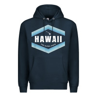 Navy hawaii the aloha state   aloha hawaiian from the islands!! t shirt Premium Hoodie - linhVisuals