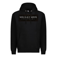 Black welshly arms 005 Premium Hoodie - linhVisuals