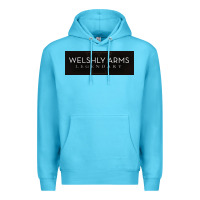 Ocean Blue welshly arms 005 Premium Hoodie - linhVisuals