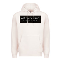 Pale Pink welshly arms 005 Premium Hoodie - linhVisuals