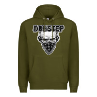 Army Green dubstep shirt   electronic music lover gift for men  women Premium Hoodie - linhVisuals