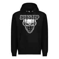 Black dubstep shirt   electronic music lover gift for men  women Premium Hoodie - linhVisuals