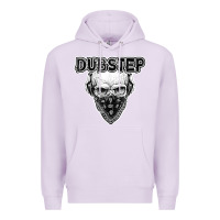 Lilac dubstep shirt   electronic music lover gift for men  women Premium Hoodie - linhVisuals