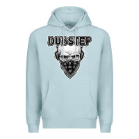 Blue Mist dubstep shirt   electronic music lover gift for men  women Premium Hoodie - linhVisuals