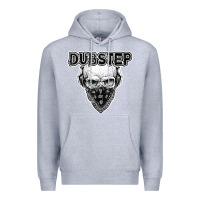 Heather Grey dubstep shirt   electronic music lover gift for men  women Premium Hoodie - linhVisuals