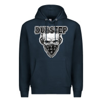 Navy dubstep shirt   electronic music lover gift for men  women Premium Hoodie - linhVisuals