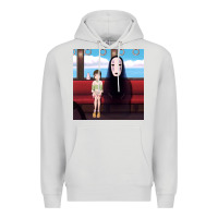 Dove Grey spirited away (3) Premium Hoodie - linhVisuals