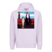 Lilac spirited away (3) Premium Hoodie - linhVisuals