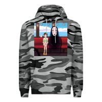 Slate Camo spirited away (3) Premium Hoodie - linhVisuals