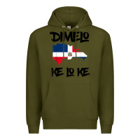 Army Green dimelo ke lo ke dominican republic shirt for men woman kids t shirt Premium Hoodie - linhVisuals