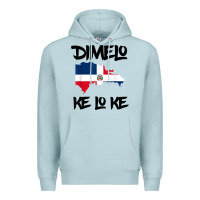 Blue Mist dimelo ke lo ke dominican republic shirt for men woman kids t shirt Premium Hoodie - linhVisuals