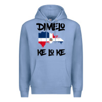 Colony Blue dimelo ke lo ke dominican republic shirt for men woman kids t shirt Premium Hoodie - linhVisuals