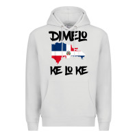 Dove Grey dimelo ke lo ke dominican republic shirt for men woman kids t shirt Premium Hoodie - linhVisuals