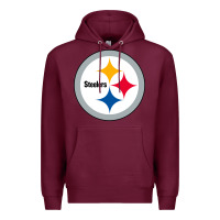 Burgundy pittsburgh SPORT Premium Hoodie - linhVisuals