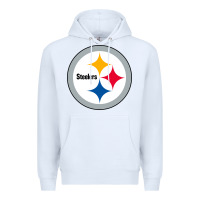 White pittsburgh SPORT Premium Hoodie - linhVisuals