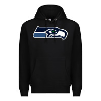 Black seattle sports Premium Hoodie - linhVisuals