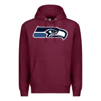 Burgundy seattle sports Premium Hoodie - linhVisuals