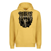 Antique Gold Rush grey Premium Hoodie - linhVisuals