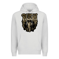Dove Grey Rush grey Premium Hoodie - linhVisuals