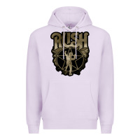 Lilac Rush grey Premium Hoodie - linhVisuals
