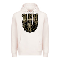 Pale Pink Rush grey Premium Hoodie - linhVisuals