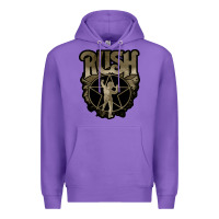 Purple Rush grey Premium Hoodie - linhVisuals