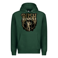 Sports Green Rush grey Premium Hoodie - linhVisuals