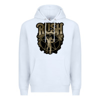 White Rush grey Premium Hoodie - linhVisuals