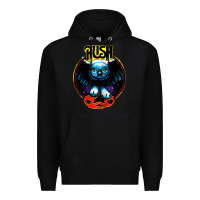 Black rush transparent Premium Hoodie - linhVisuals