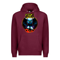 Burgundy rush transparent Premium Hoodie - linhVisuals