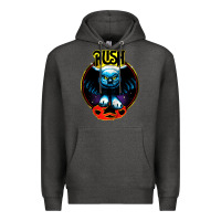 Charcoal Heather rush transparent Premium Hoodie - linhVisuals
